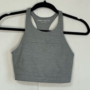 Outdoor Voices Gray Racerback Sports Bra
